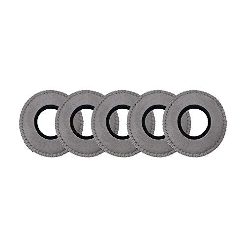 OPENMOON Round Small Viewfinder Eyecushion for Alexa Mini Amira Cameras (Ultrasuede /5packs) (Gray) Gray