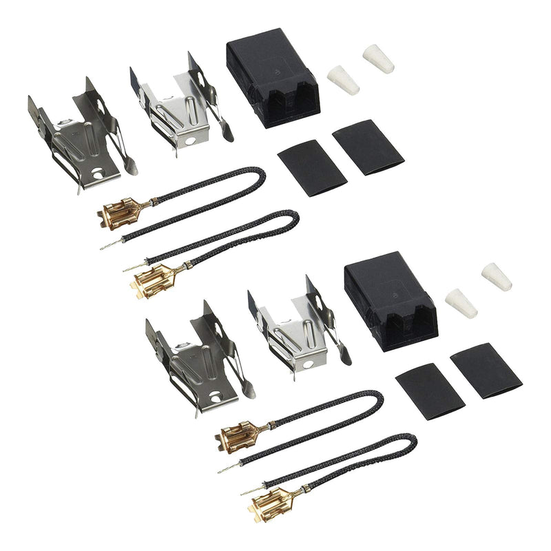2Sets Universal Range Stove Element Plug Receptacle Block 330031 For Whirlpool Kenmore Electric Stove Range Burner Receptacle Kit AP3075808, PS340571,RR109 5301167733