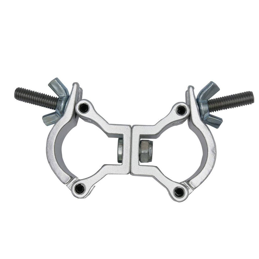 [AUSTRALIA] - DJ Truss Swivel Coupler Clamp Fit Pipe 32-35mm F24 Heavy Duty Aluminum Alloy 110 LBs for Stage Lighting 