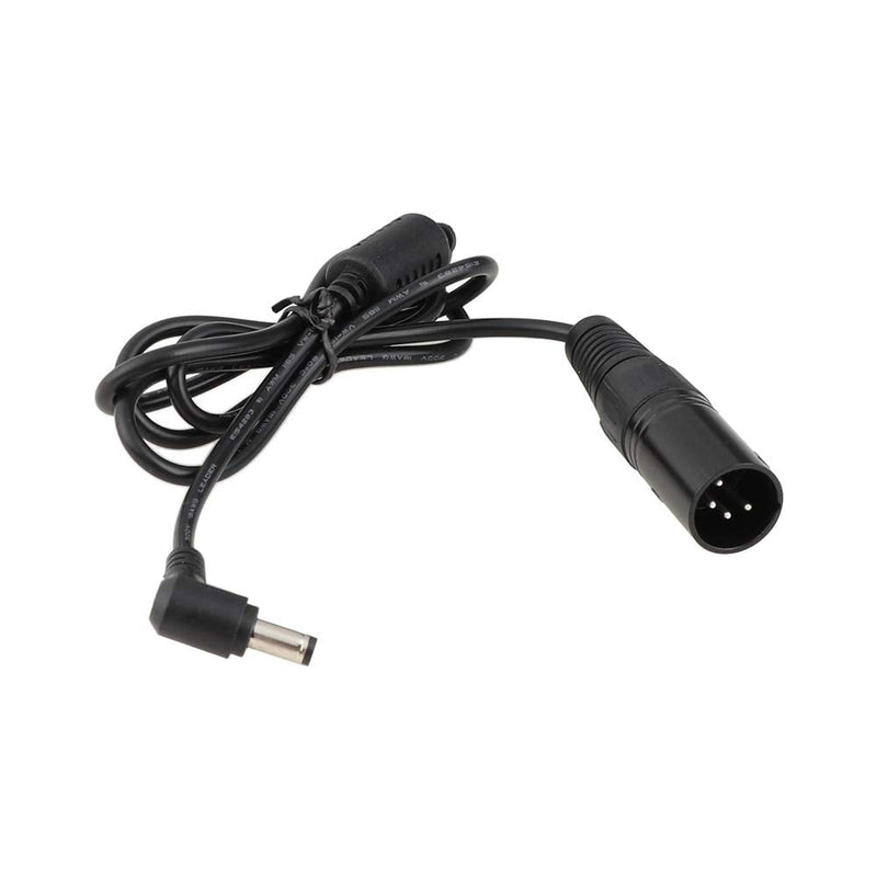CAMVATE 4Pin XLR Male to 2.5mm DC Plug Power Cable