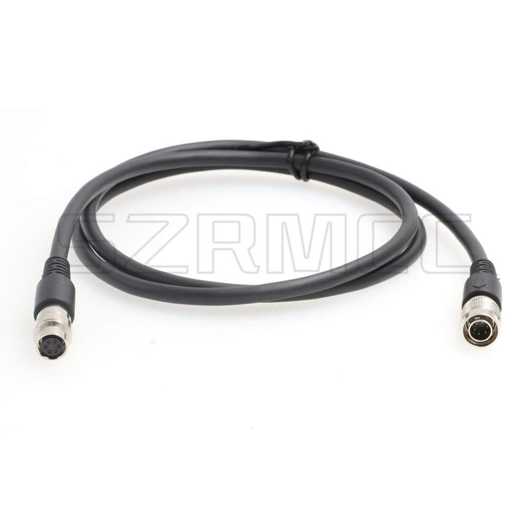 SZRMCC Hirose 6 Pin Male to 6 Pin Female Extension Cable for Industrial Camera HR10A-7J-6S (1m) 1m