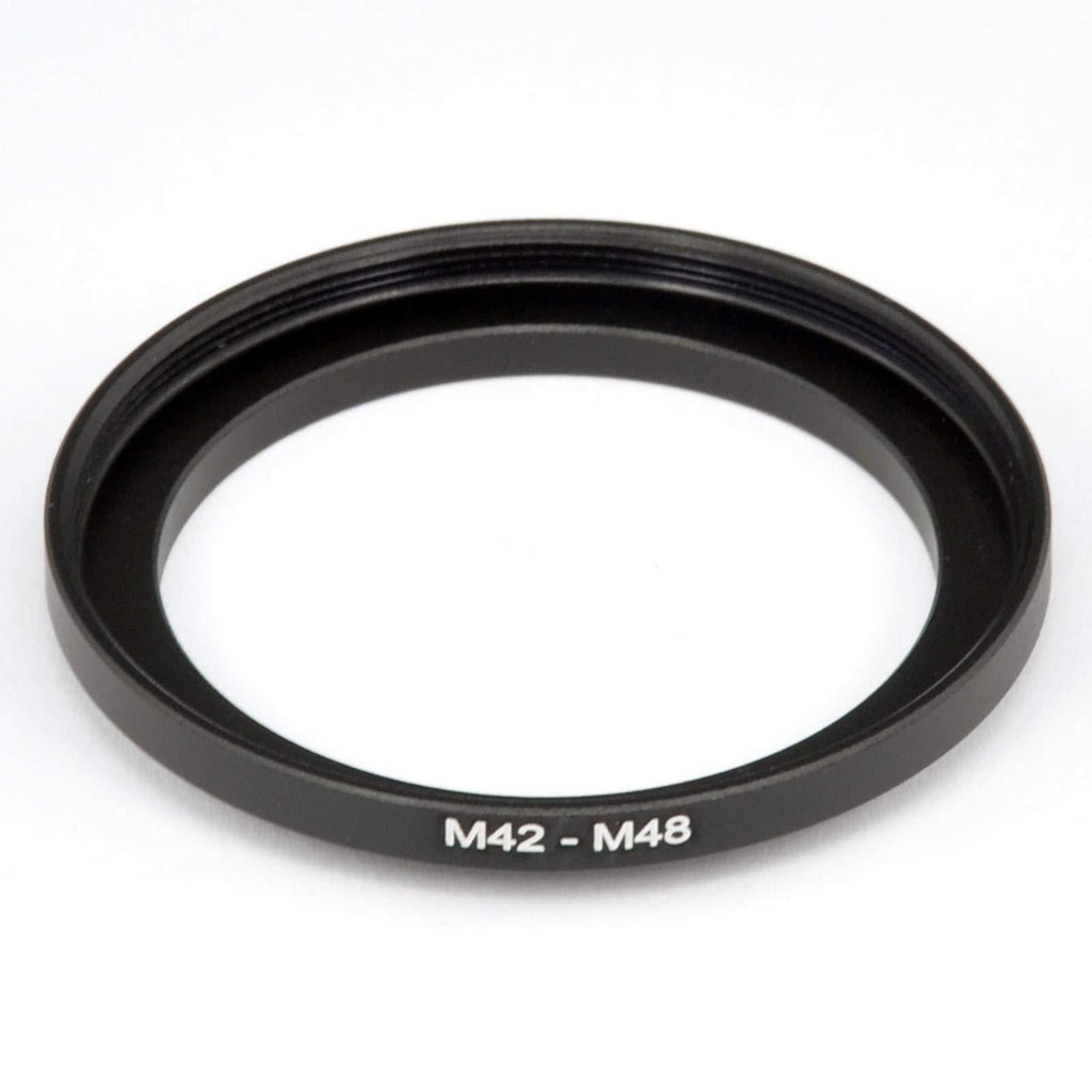 Metal M42 to M48 Male to Female 42mm to 48mm M42-M48 Step-Up Coupling Ring Adapter for Lens Filter Telescope