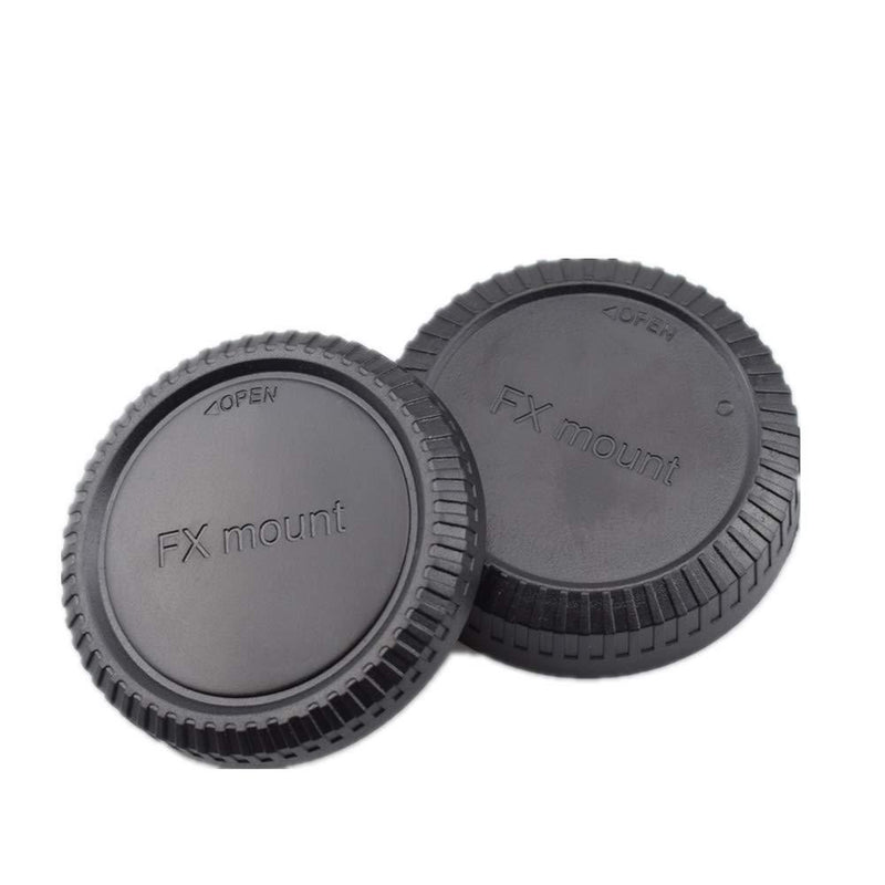 Camera Body and Rear Lens caps,Compatible with for Fujifilm FX Camera Fuji X Mount X-pro1 X-E1 Body and Lenses Fuji X Cameras