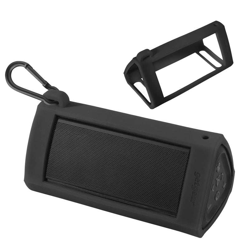 getgear Silicone Cover Compatible with Angle 3 Ultra - Bluetooth Portable Speaker (Black) Black