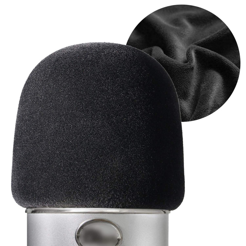 [AUSTRALIA] - Flocked Foam Windscreen for Blue Yeti - Mic Cover Pop Filter with Flocking Surface for Blue Yeti, Yeti Pro Condenser Microphones by YOUSHARES Blue Yeti Pop Filter 