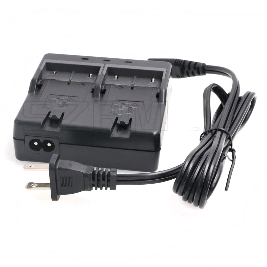 SZRMCC Topcon BC-30D Dual Battery Charger for Topcon BT-62Q BT-66Q BT-65Q Battery