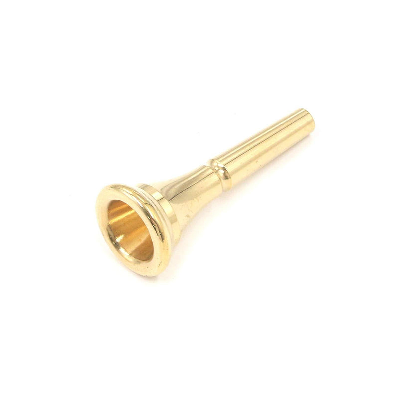 Geesatis Gold Plated Standard French Horn Mouthpiece Deep Cup Mouth Horn French Horn Mouthpiece