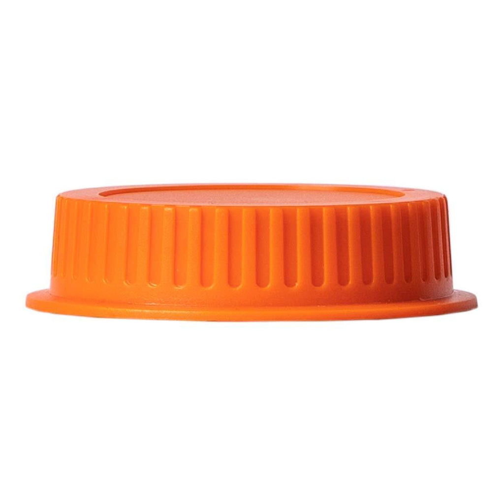 ALL CAPS Orange Rear Lens Cap for Canon EF Lenses (Orange)
