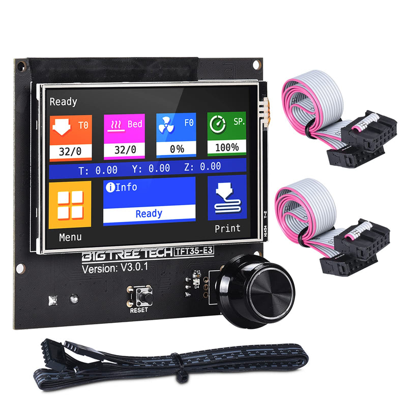 BIGTREETECH Direct TFT35 E3 V3.0.1 Touch Screen with Dual Modes Compatible 12864 LCD Display WiFi 3D Printer Parts for Ender3 CR-10 SKR V1.3 Mini E3