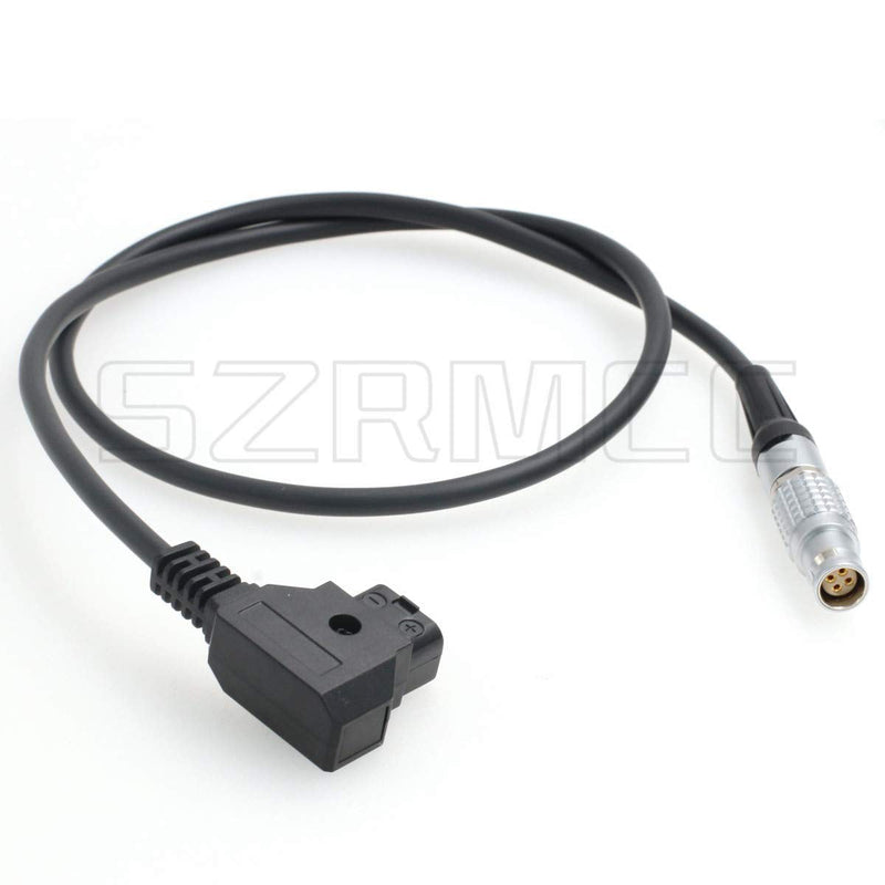 SZRMCC D Tap to 1B 4 Pin Female Power Cable for Canon Mark II C100 C300 C500 (Straight Cable) Straight Cable