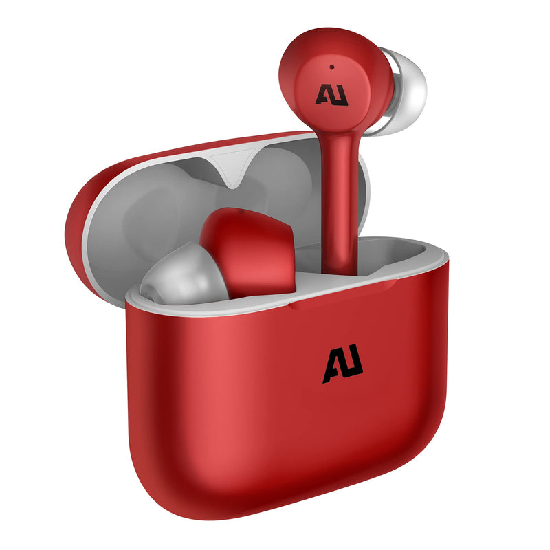 Ausounds AU-Stream True Wireless Titanium Driver Earbuds (Red)
