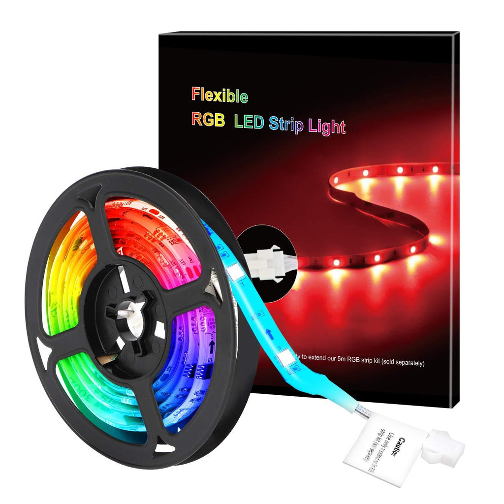 [AUSTRALIA] - Moobibear 3.3ft Dreamcolor Smart LED Strip Lights Extension - Music Sync Bluetooth APP Controlled Extendable Cuttable Dimmable Lights Strip Extension for Moobibear 16.4ft Dreamcolor LED Strip 3.3FT- Extention 1 Pcs 