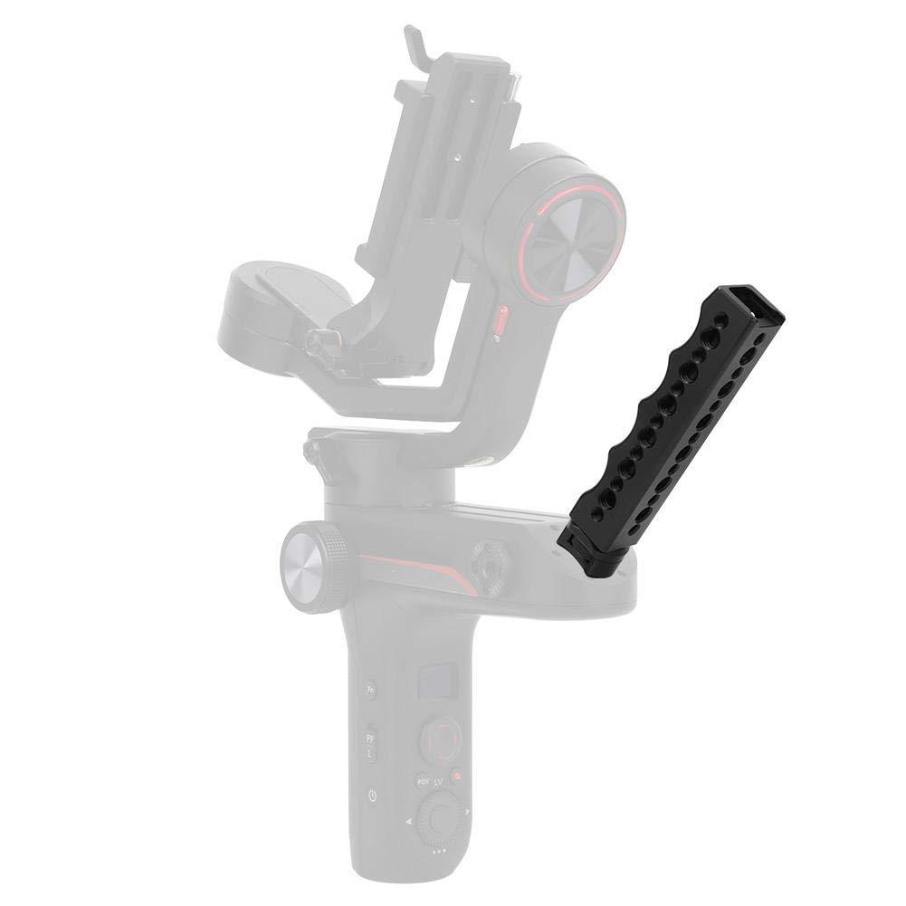 VBESTLIFE Camera Handle Grip for zhiyun WEEBILL LAB and LBS S, Aluminium Alloy Handle Grip for Expand Microphone and Light, with 1/4 and3/8 Mounting Holes