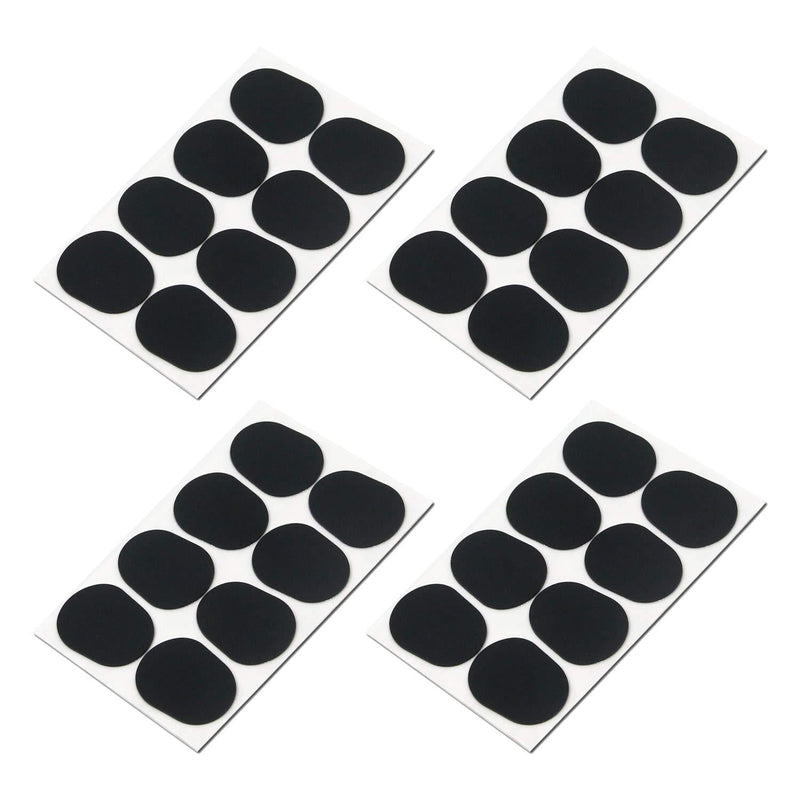 FarBoat 32Pcs Sax Mouthpiece Cushions Adhesive Patches Pads 0.8mm for Alto Tenor Soprano Saxophone