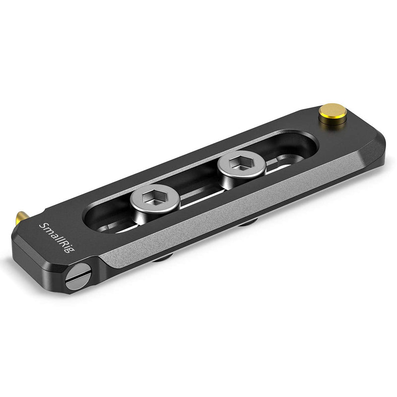 SMALLRIG Universal Low-Profile Quick Release NATO Rail Safety Rail 70mm/2.8inches Long with 1/4'' Screws for NATO Handle Camera Cage EVF Mount – BUN2483 70 mm