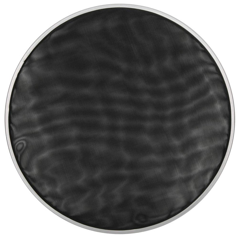 Mesh Drum Head 2Pcs 2ply Mesh Drum Head Silent Pad Skin Black 10inch Percussion Instrument Parts Black