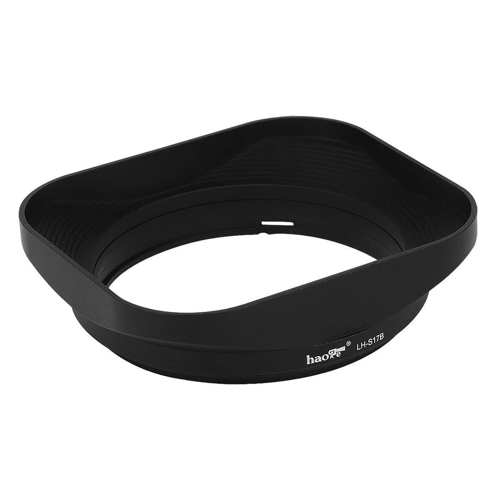 Haoge LH-S17B Bayonet Square Metal Lens Hood Shade for Sony Vario-Tessar T E 16-70mm F4 ZA OSS SEL1670Z Lens