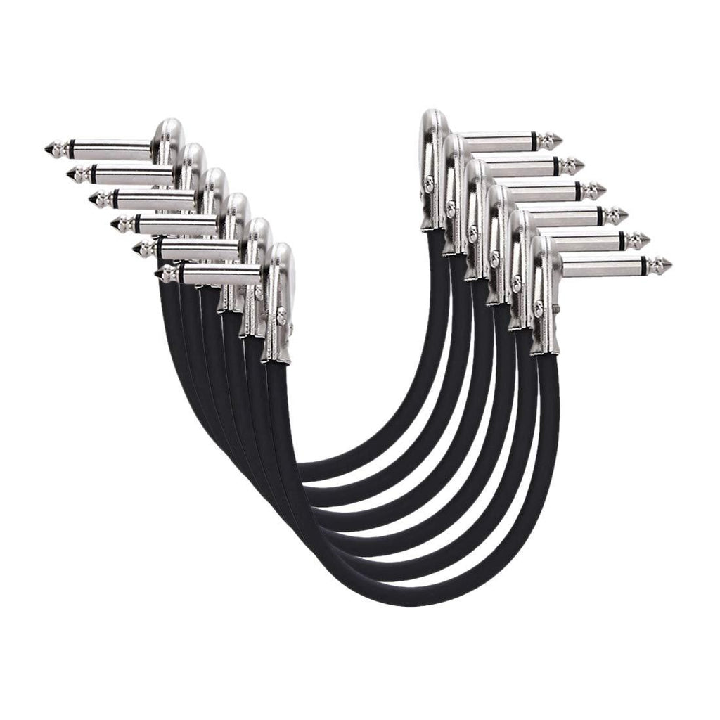 Amazon Basics 1/4 Inch Guitar Patch Cable - 6 Inch
