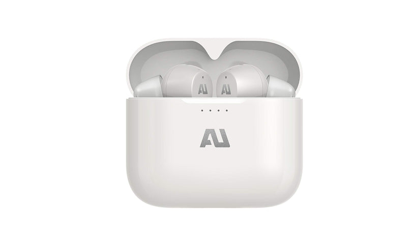 Ausounds AU-Stream True Wireless Titanium Driver Earbuds (White)