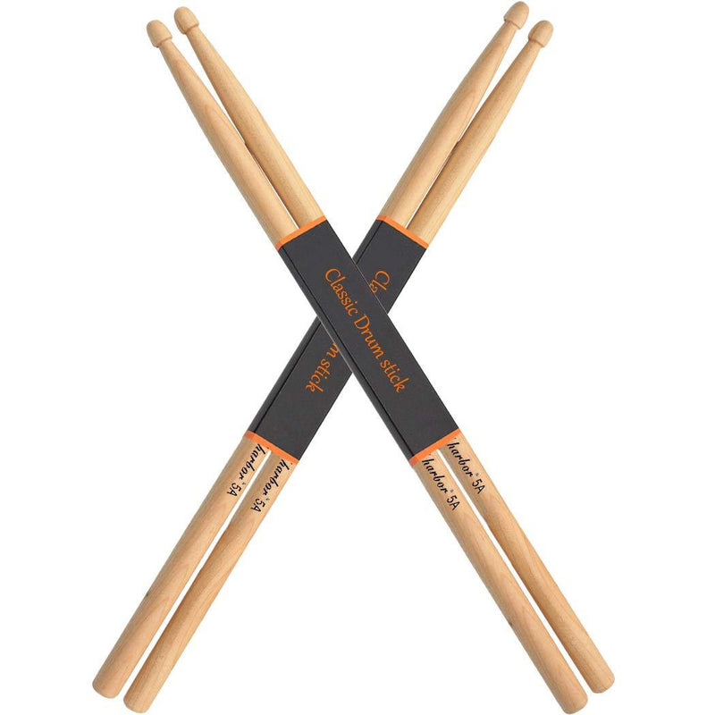 Drum Sticks 5A Wood Drumsticks Maple Snare Drumstick 2 Pair