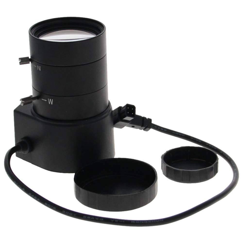 Fielect Camera Lens 6.0-60mm F1.6 FPV CCTV Lens Wide Angle for CCD Camera 1Pcs