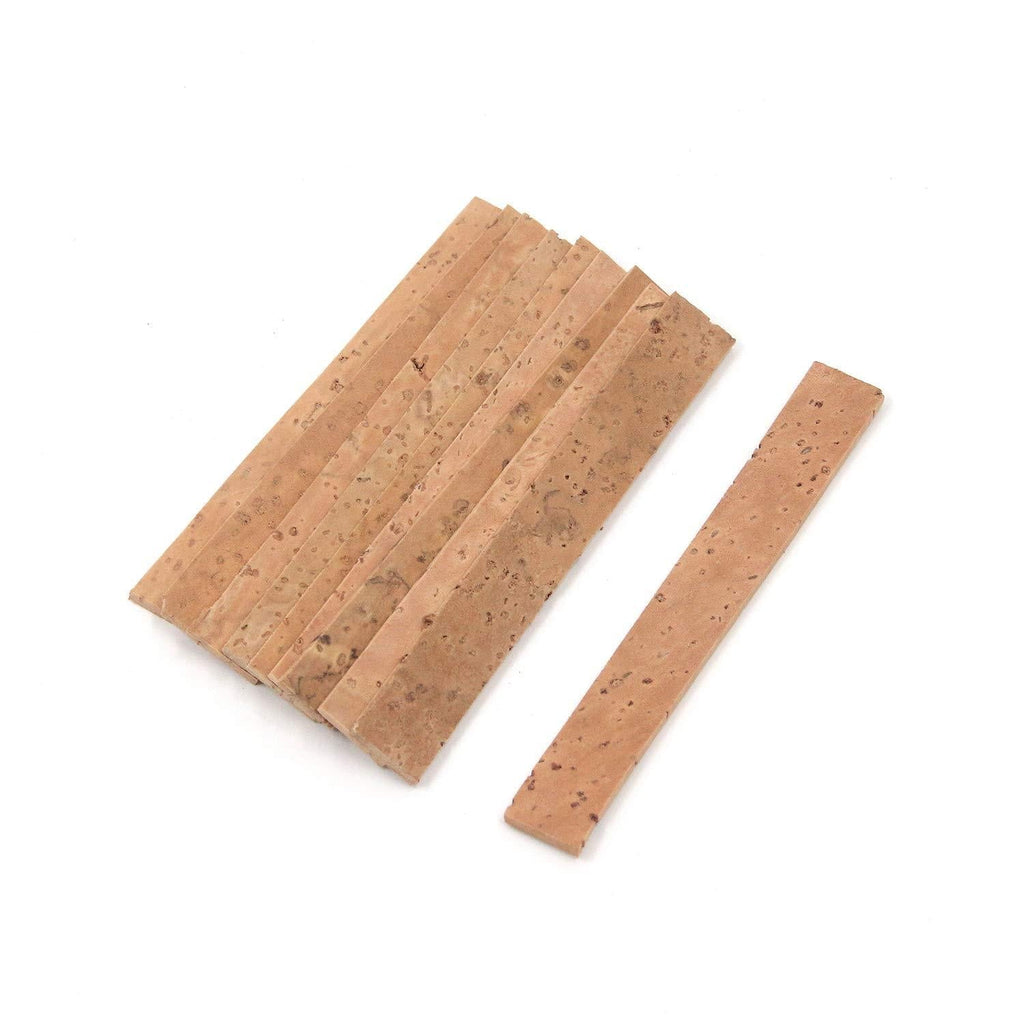 Geesatis Clarinet Accessories 10 pcs Clarinet Neck Joint Cork Natural Cork Clarinet Instrument Repair Kit Parts for Neck Cork