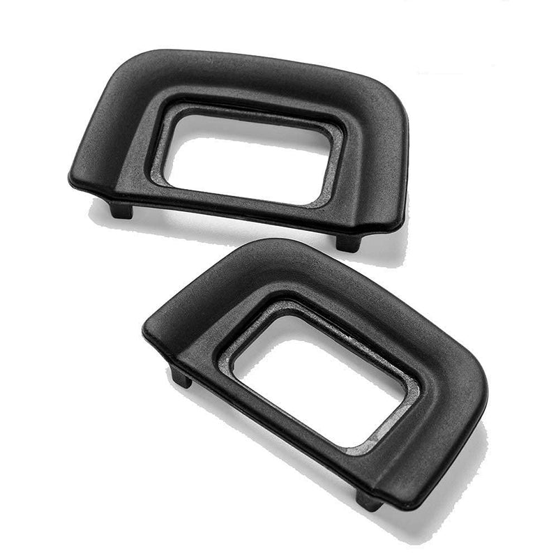 DK-20 Viewfinder Eyepiece Eyecup Eye Cup Rubber for Nikon D5200 D5100 D3100 D3000 D60 Camera (Two) two