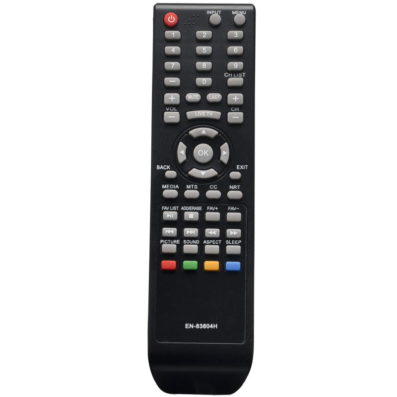 EN-83804H Replace Remote Control fit for Hisense LCD LED HD TV HDTV H3 Series 32H3080E 32DU3000 32DU3020 32DU3030 32DU3040 32DU3050 32H3308 32H3507 32H3D 32H3D1 32H3E 39H3080E 40EU3000 40H3050E