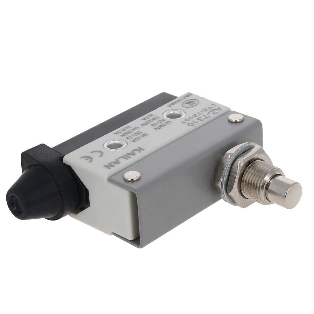Fielect AZ-7310 Plunger Micro Limit Switch Momentary Panel Mount 1NC+1NO for CNC Mill 3D Printer Door Switch 1Pcs AZ-7310 1Pcs