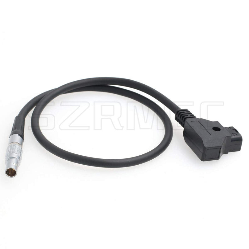 SZRMCC D tap to 0B 2 Pin Power Cable for SmallHD 503 703 Teradek Bolt 300 500 600 (Straight, 60cm) Straight