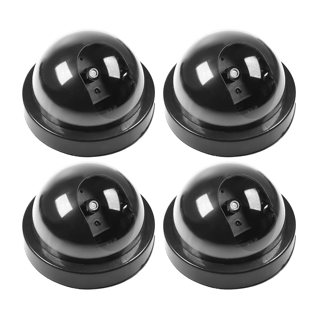 Othmro Fake Security Camera Dummy Dome CCTV for Home Outdoor Indoor Black 4pcs