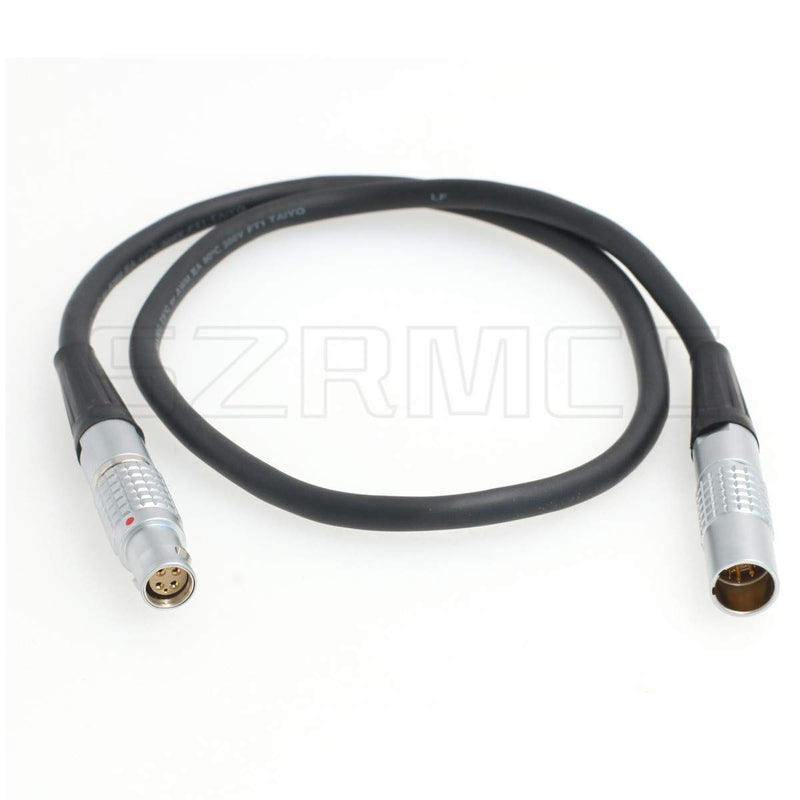 SZRMCC 1B 6 Pin Male to 6 Pin Female Extension Power Cable RED Scarlet Epic DSMC2 Camera