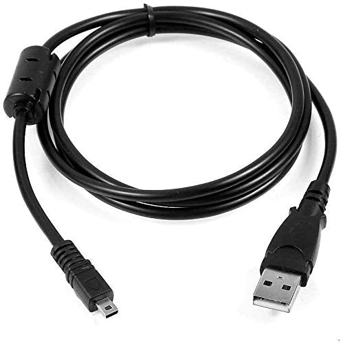 Sqrmekoko USB Cable Compatible with Sony CyberShot DSCH200, DSCH300, DSCW370, DSCW800, DSC-W830, DSC-H200, DSC-H300, DSC-W370, DSC-W800, DSC-W830