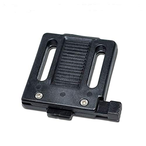 Universal Mount Plate Camera / Light Bracket for NVG Helmet Shroud (Black)