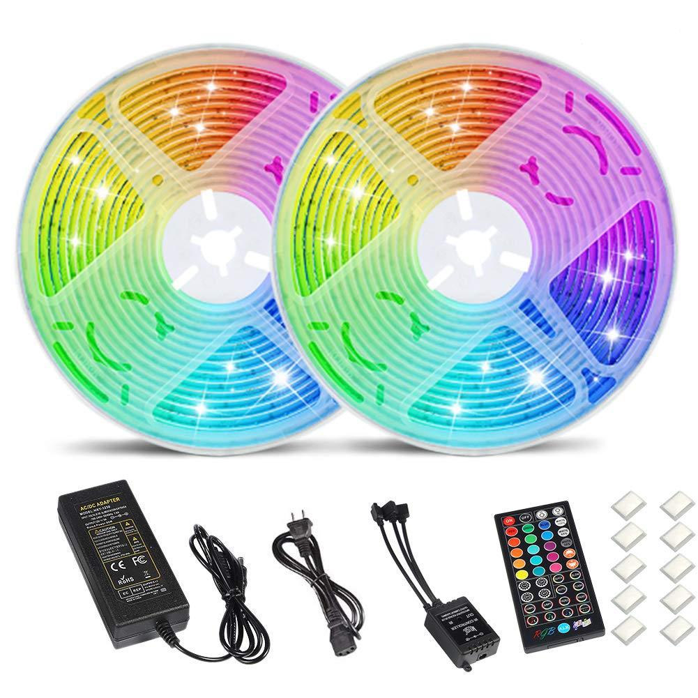 [AUSTRALIA] - Litake LED Light Strip Music Sync,Sound Activated LED Light Strip 32.8 ft,Waterproof RGB Music Reactived LED Lights,Adhesive LED Strips for Bedroom 