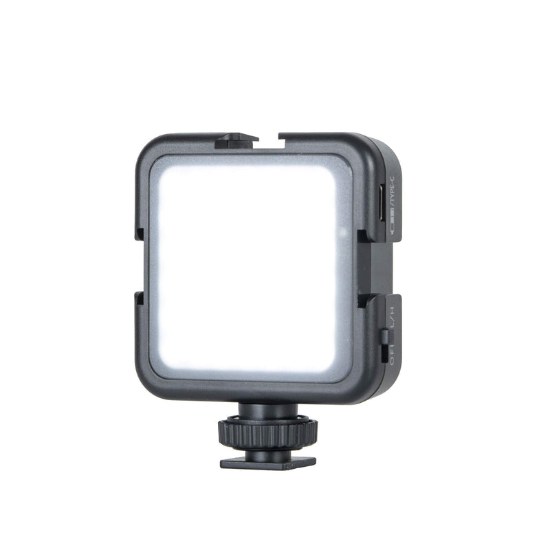 ELIVERN LED Camera Light, 42 LED Video Light, 2-Levels Adjustable, 2000 mAh Rechargeable Battery