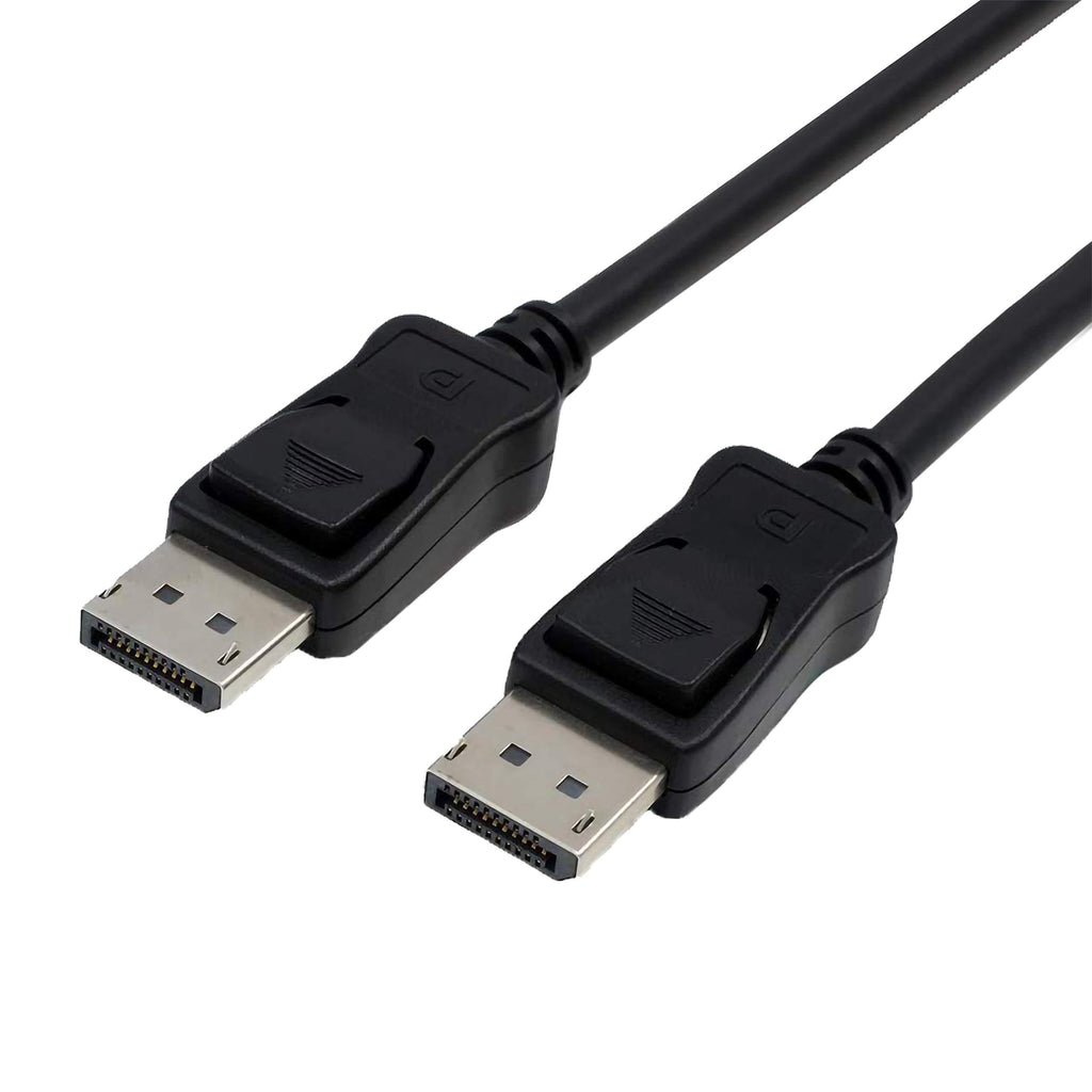Accell DP to DP 1.2 - VESA-Certified DisplayPort 1.2 Cable - 6 Feet, HBR2, 4K UHD @60Hz, 1920X1080@240Hz, 5 Cable Pack DisplayPort 1.2 -Poly Bag 6.6ft, 5-Pack