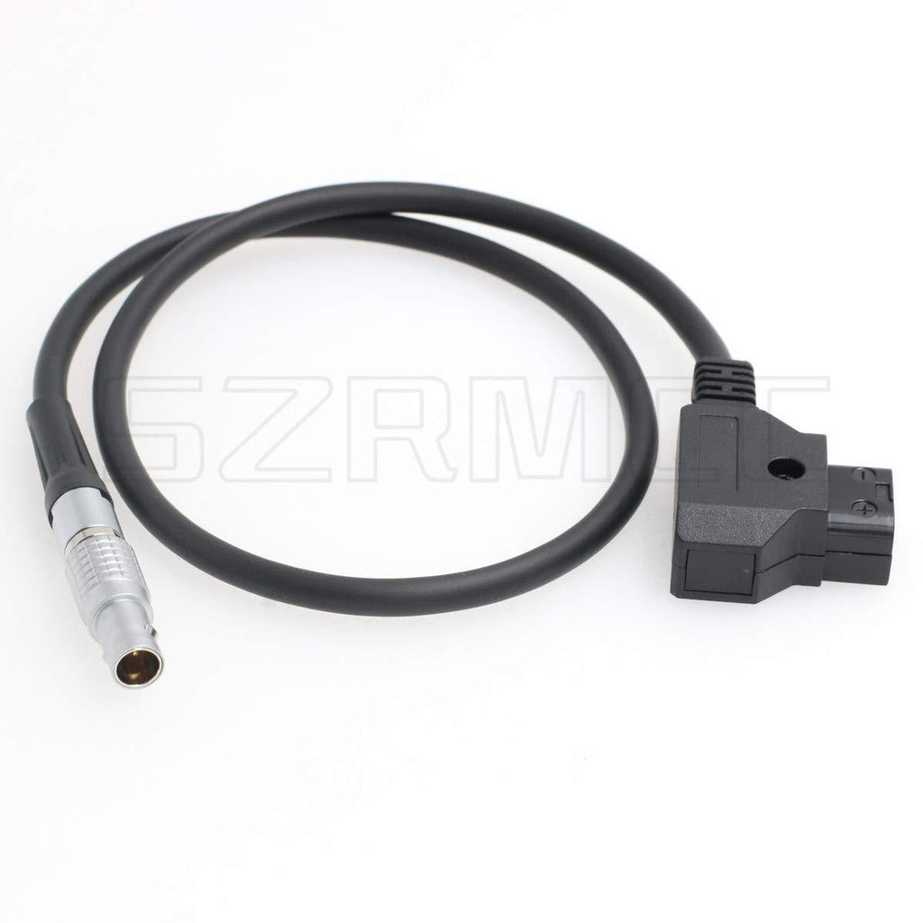 SZRMCC D-tap to Straight 0B 7 Pin Male Motor Power Cable for Tilta Nucleus-M Wireless Follow Focus Lens Motor