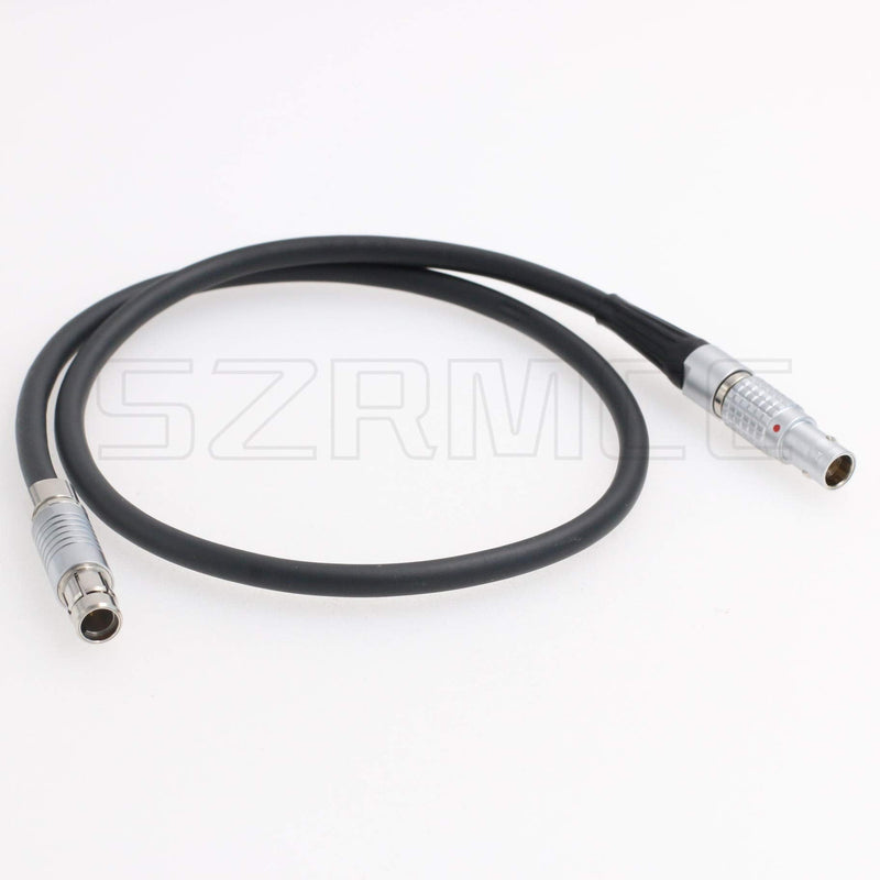 SZRMCC Fischer 3 Pin Male to 0B 7 Pin Male Motor Power Cable for ARRI Alexa Camera/Kit RS to Nucleus-M Wireless Follow Focus Lens Motor