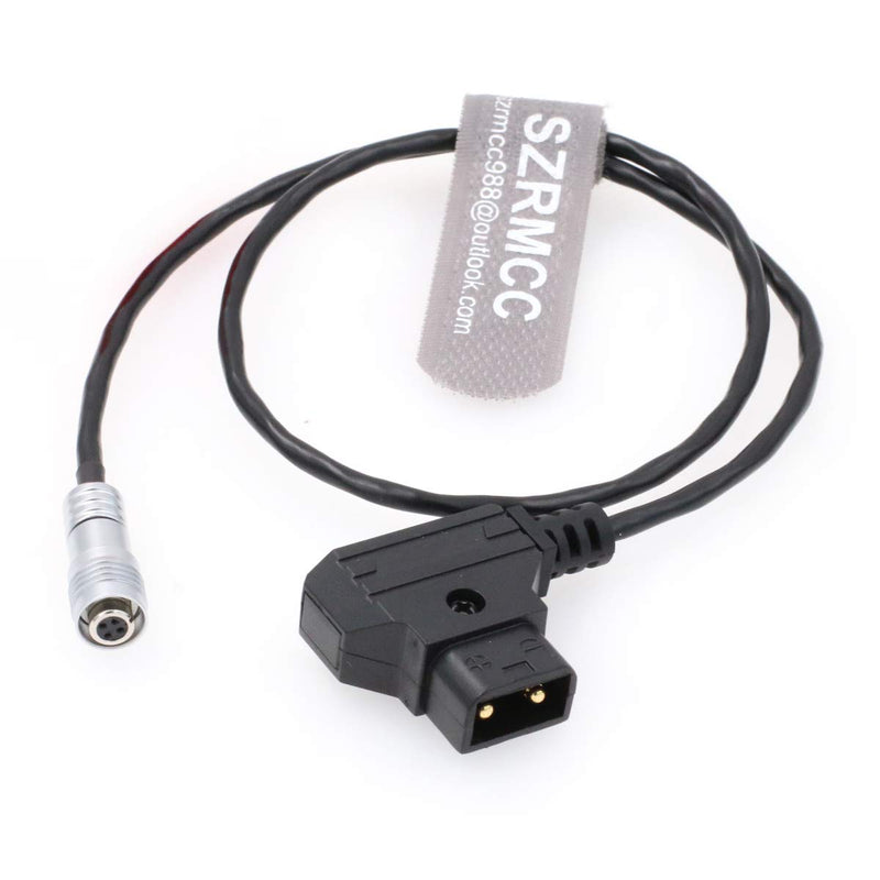 SZRMCC D-tap to XS6 4 Pin Female Plug Power Cable for IKAN Portkeys BM5 BM7 HH7 HS7T Monitor (Straight Cable, Straight) Straight Cable