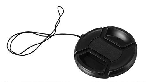 49-82mm Snap-On Center-Pinch Lens Cap Compatible with Canon Cameras. Extra Strong Springs (52mm) 52mm