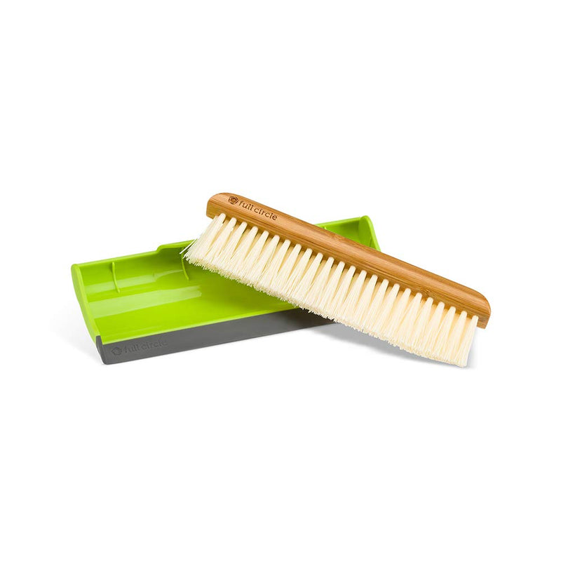 Full Circle Crumb Runner, Counter Sweep and Squeegee, Green