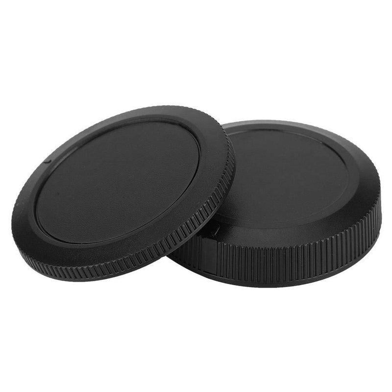 Mugast Plastic Camera Lens Cap, Portable Cameras Body Front Rear Lenses Cap Cover Set for Canon EOSR Full Frame Camera