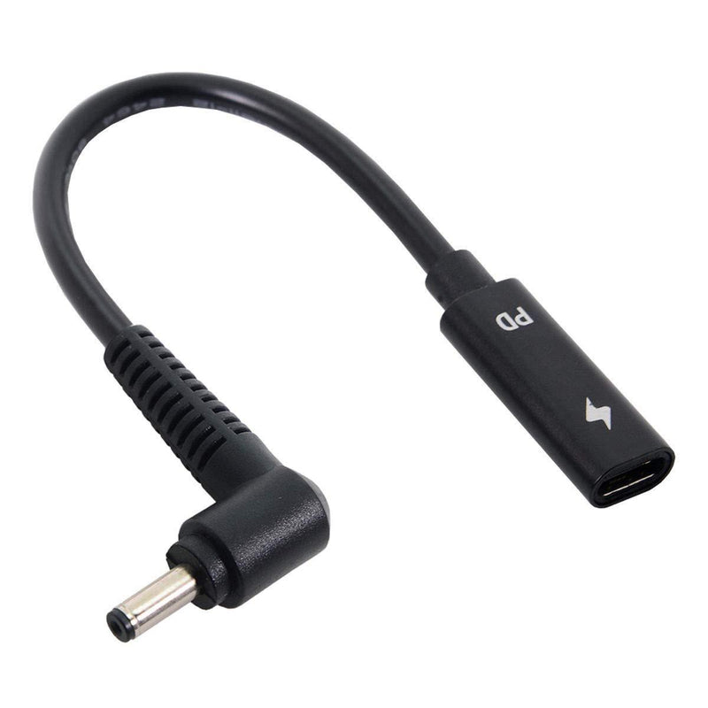 [AUSTRALIA] - Xiwai Type C USB-C Female Input to DC Power PD Charge Cable fit for Laptop 18-20V (4.0x1.3mm) 4.0*1.3mm for HP 