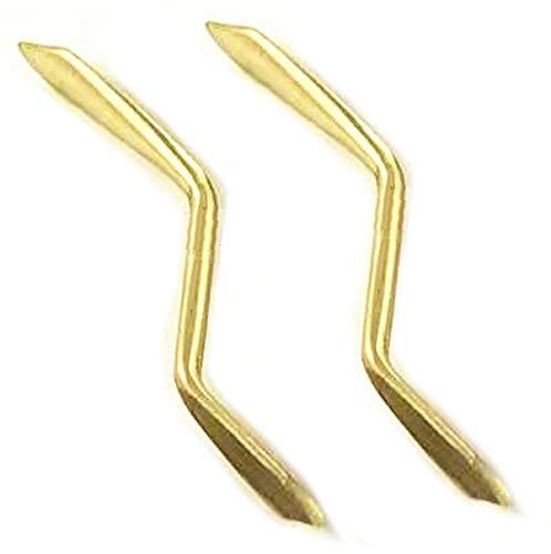 Liyafy Upper and Lower Branch Musical Instrument Trumpet Repair Parts 2pcs
