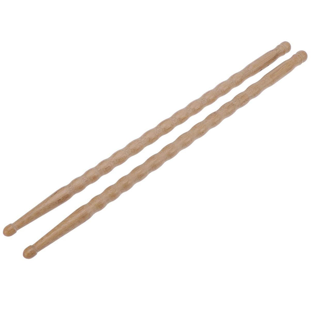 TOYANDONA 2pcs Bamboo Drumstick Durable Solid Wave Drum Stick Percussion Accessory For Instruments Practise Training