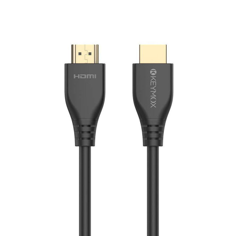 8K HDMI Cable 10ft KEYMOX HDMI 2.1 Cable, 48Gbps Ultra HD High Speed, Support 4K@120Hz & 8K@60Hz, Dynamic HDR,eARC/Ethernet, Compatible with Apple TV,Nintendo Switch,Roku,Xbox Series X/S,PS5,Blu-ray 10 Feet