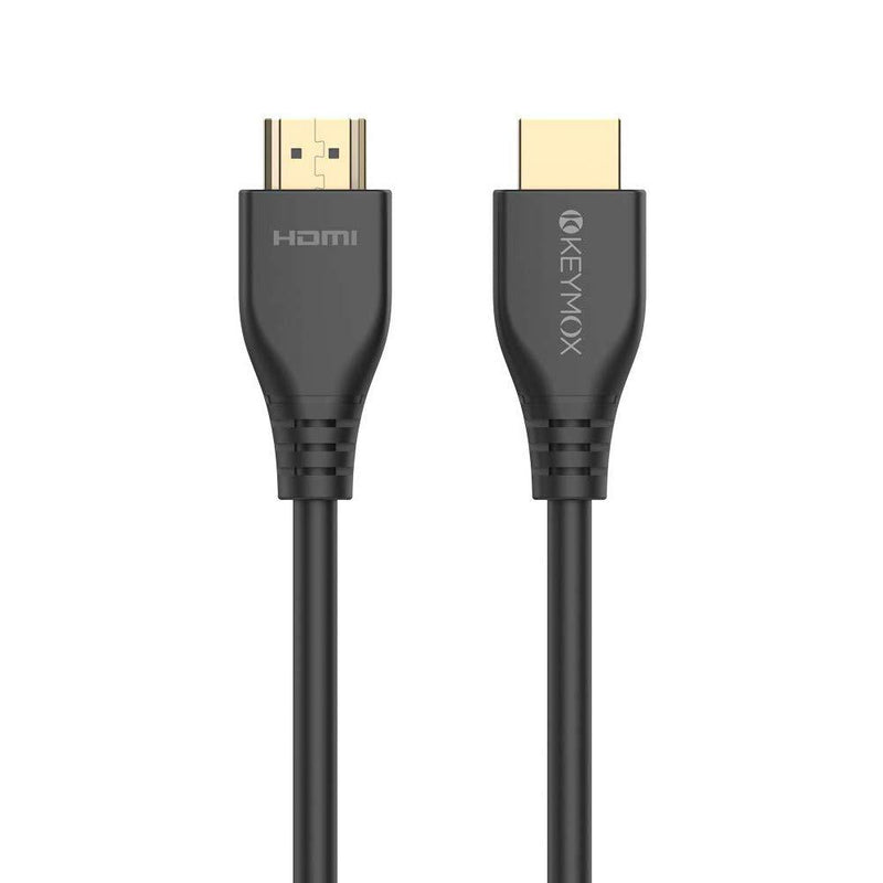 8K HDMI Cable 6ft Keymox HDMI 2.1 Cable, 48Gbps Ultra HD High Speed, Support 4K@120Hz & 8K@60Hz, Dynamic HDR,eARC/Ethernet, Compatible with Apple TV,Nintendo Switch,Roku,Xbox Series X/S,PS5,Blu-ray 6 feet