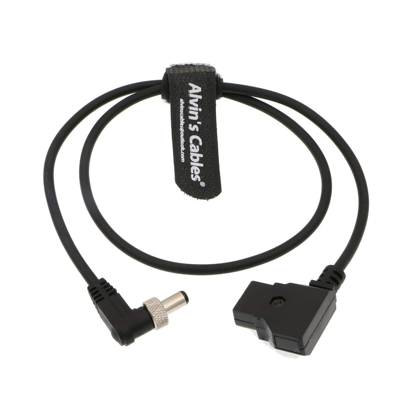 Alvin's Cables D TAP to Locking DC 5.5 2.1 Atomos Monitor Power Cable for Video Devices PIX-E7 PIX-E5 7 Touchscreen Display Hollyland Mars 400s Right Angle Lock DC to Dtap 23.6 inches