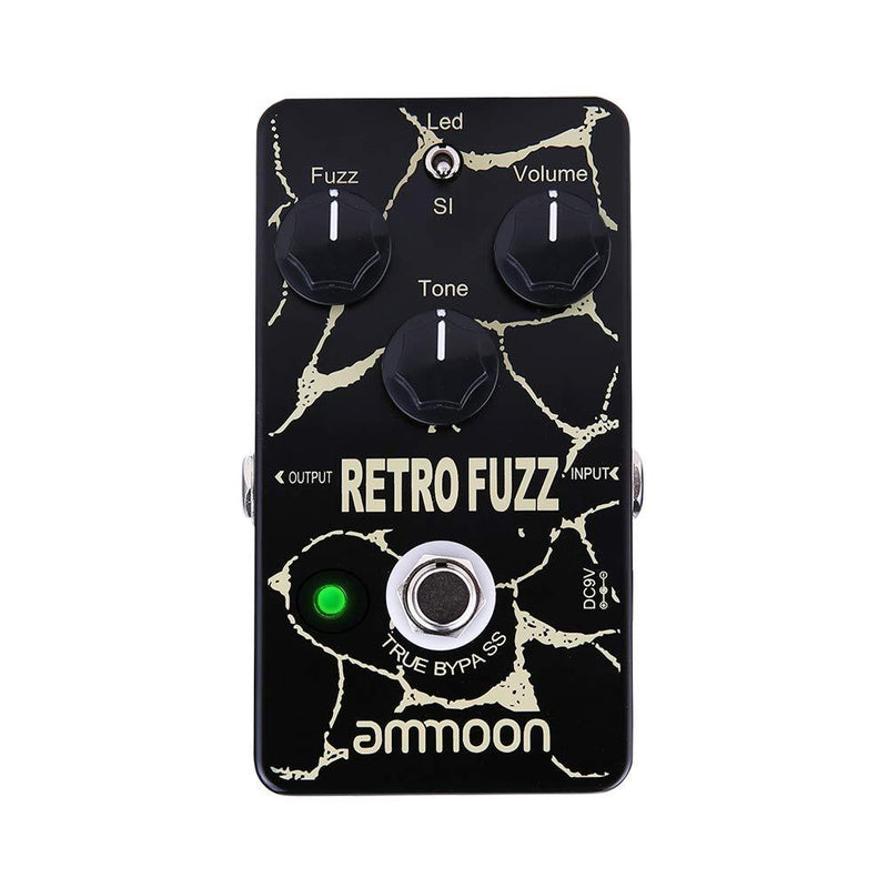 [AUSTRALIA] - ammoon Fuzz Guitar Pedal 2 Modes Analog Guitar Effects Pedal True Bypass Aluminum Alloy Shell 